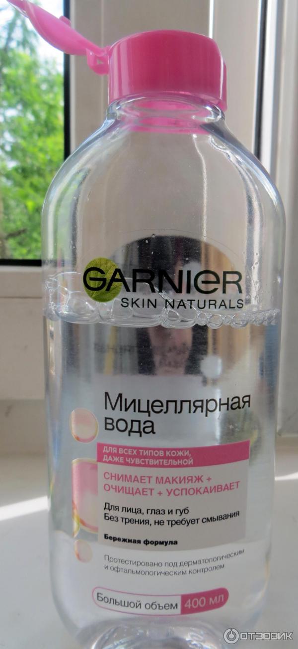 Мицеллярная вода для снятия макияжа с глаз Garnier фото