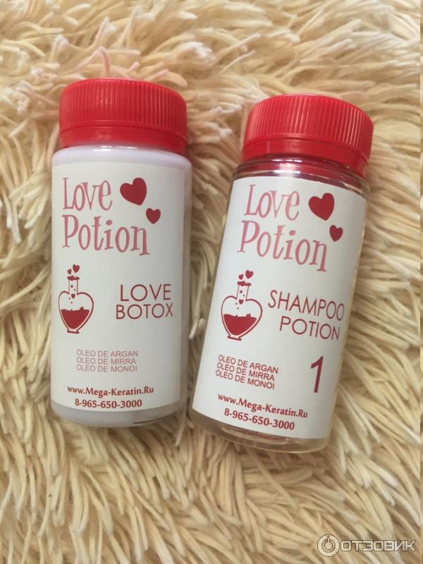 Ботокс для волос LOVE POTION фото