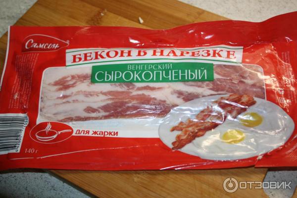 Бекон в магните фото