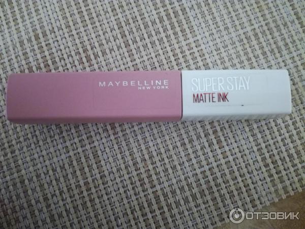 Жидкая матовая помада MAYBELLINE SuperStay Matte Ink фото