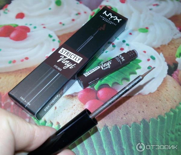 Подводка для глаз NYX Strictly vinyl eyeliner фото