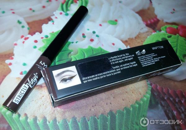 Подводка для глаз NYX Strictly vinyl eyeliner фото