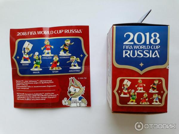 Мармелад с игрушкой Sweet Box Fifa world cup Russia 2018 фото