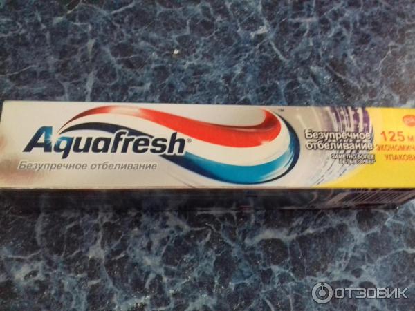 Зубная паста Aquafresh Безупречное отбеливание фото