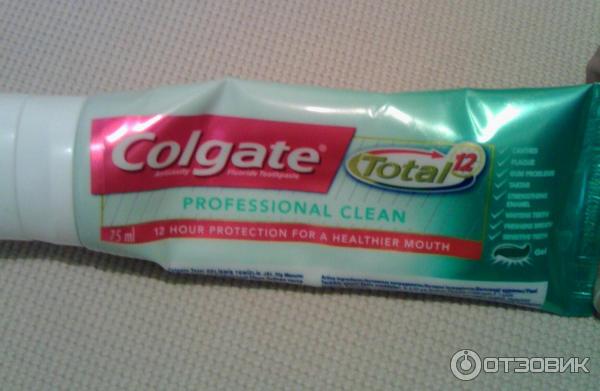 Зубная паста Colgate 12 профессиональная чистка фото