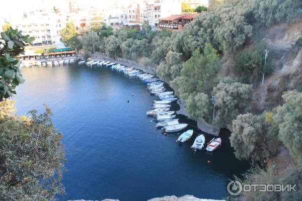 Озеро Вулизмени, г. Агиос Николаос, Крит