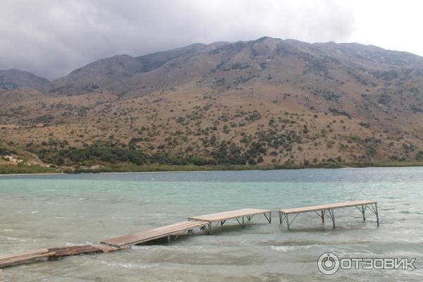 Озеро Курнас, Греция, остров Крит
