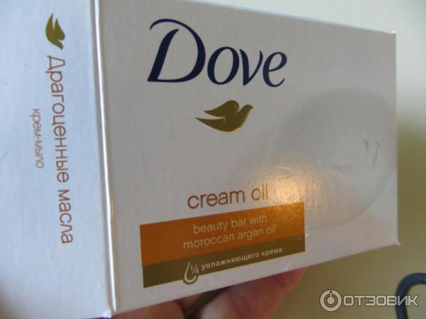 Крем-мыло Dove Cream Oil с драгоценными маслами фото