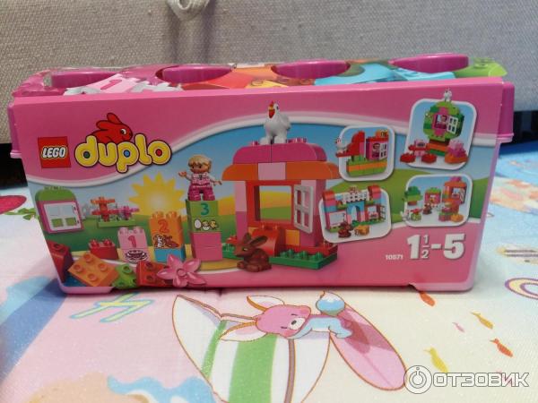 Конструктор Lego Duplo Лучшие друзья: курочка и кролик фото