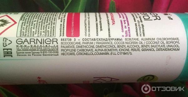 Дезодорант-спрей Garnier Mineral Активный контроль 72 часа фото