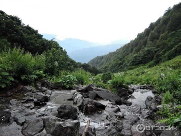 Водопад Поликаря (Россия, Красная Поляна) фото