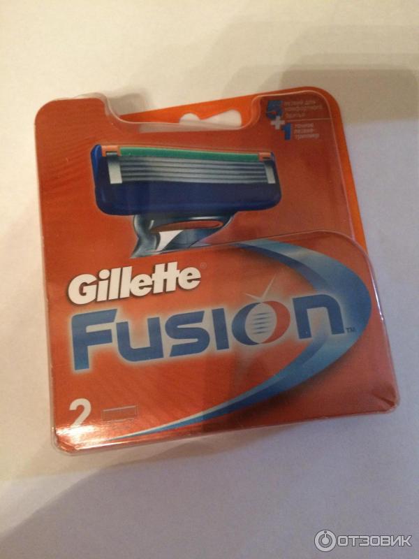 Сменные лезвия Gillette Fusion фото