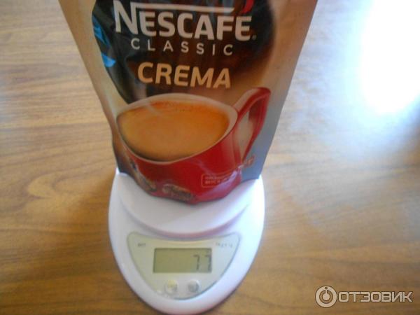 Кофе Nescafe Classic с пенкой Crema