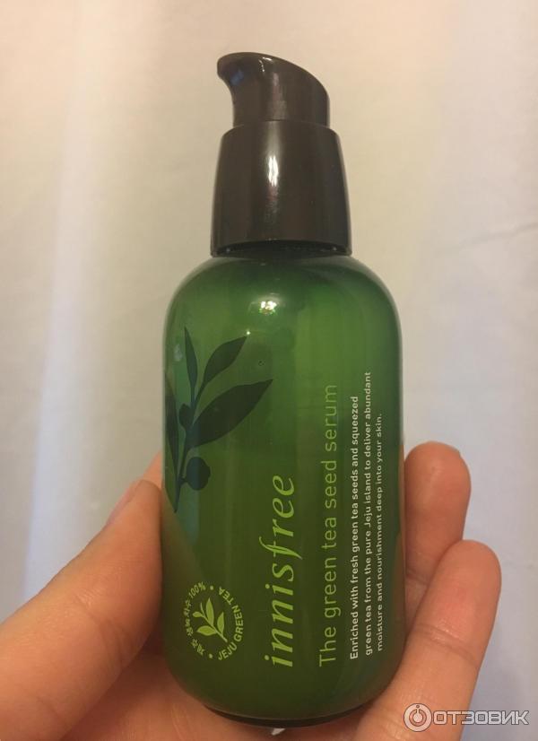 Интенсивная увлажняющая сыворотка Innisfree Green Tea Seed Serum фото