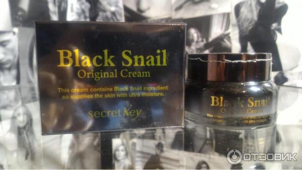 Крем для лица Secret key Black snail original cream фото