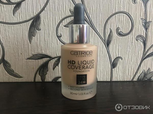 Тональная основа Catrice HD Liquid Coverage Foundation фото