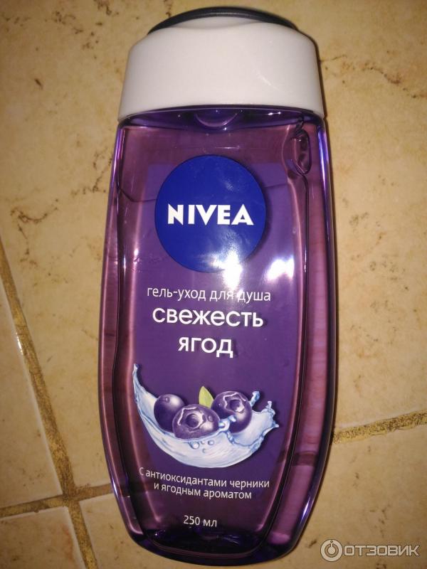 Гель для душа Nivea Свежесть ягод фото