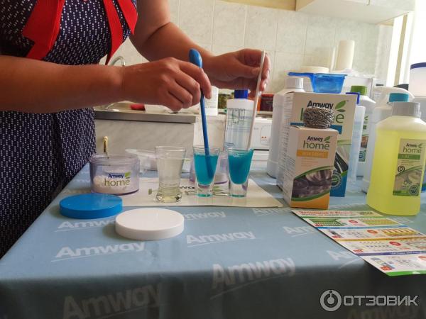 Презентация продукции компании Amway фото