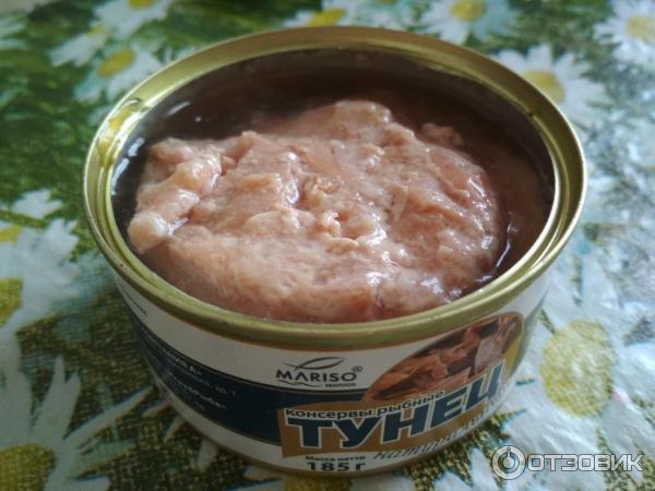 Консервы рыбные Mariso Тунец натуральный фото