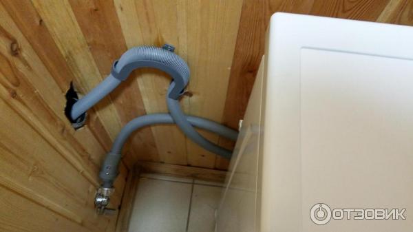 Отзыв о Стиральная машина Haier HW60-BP12758 Современный дизайн, многофункционал