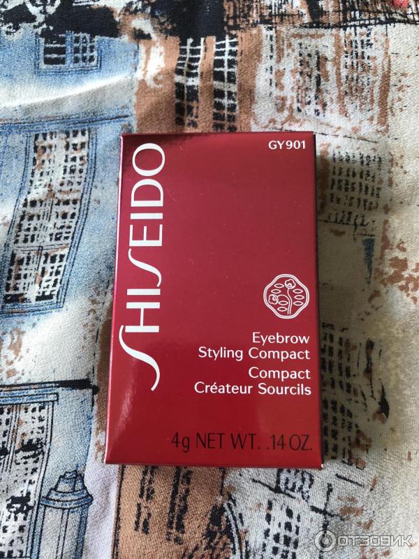 Тени для век и бровей Shiseido The Makeup Eyebrow and Eyeliner Compact | Отзывы покупателей