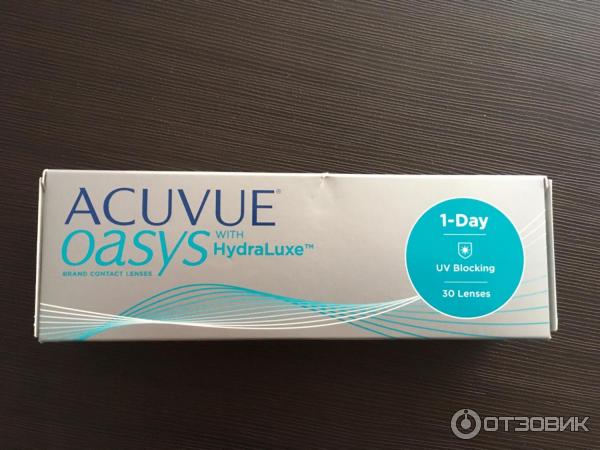 Контактные линзы Acuvue Oasys 1-Day with HydraLuxe фото