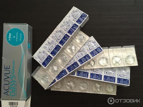 Контактные линзы Acuvue Oasys 1-Day with HydraLuxe фото