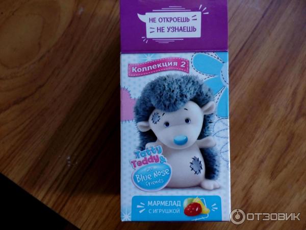 Игрушка с мармеладом Sweet Box Tatty Teddy and blue nose friend коллекция №2 разные звери фото