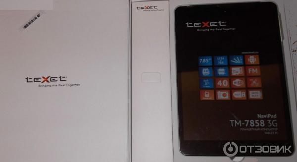 Планшет TeXet NaviPad TM-7858 3G