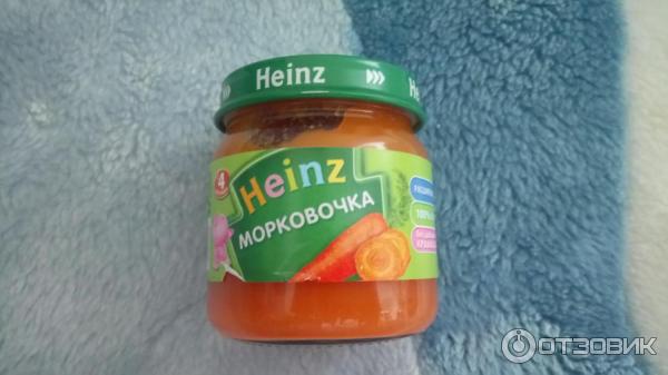 Пюре Heinz Морковочка