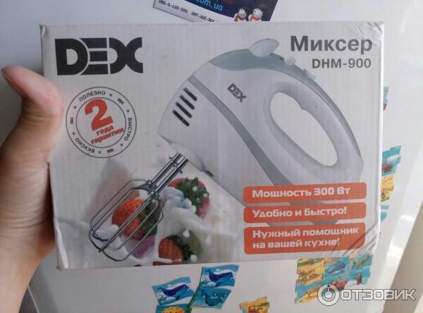 Ручной миксер Dex DHM-900 фото