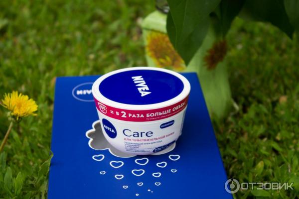 Увлажняющий крем Nivea Care для чувствительной кожи лица фото