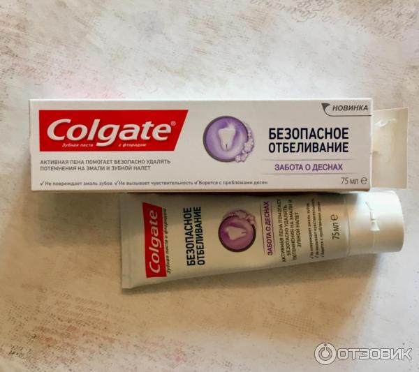 Зубная Паста Colgate Безопасное Отбеливание фото