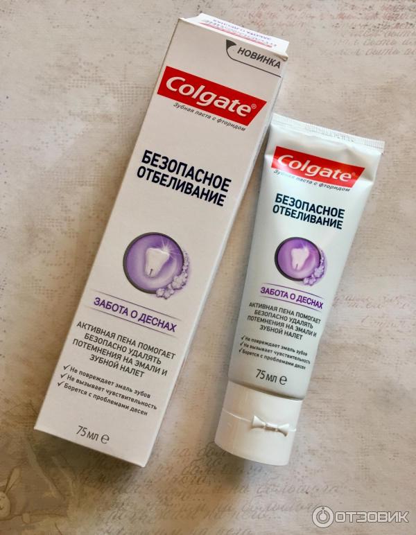 Зубная Паста Colgate Безопасное Отбеливание фото