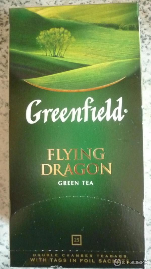 Китайский зеленый чай Greenfield Flying Dragon фото