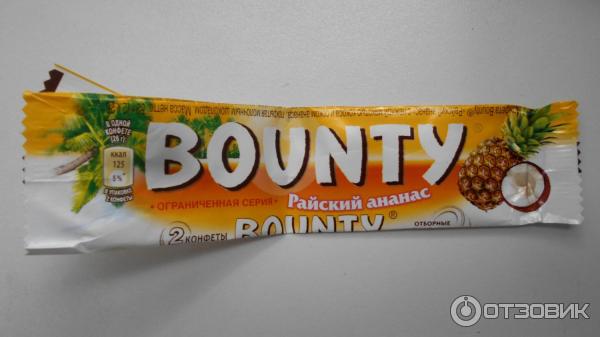 Конфеты Bounty Райский ананас фото