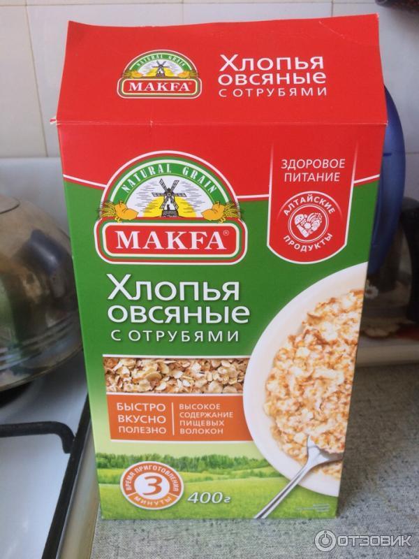 овсяная каша с отрубями