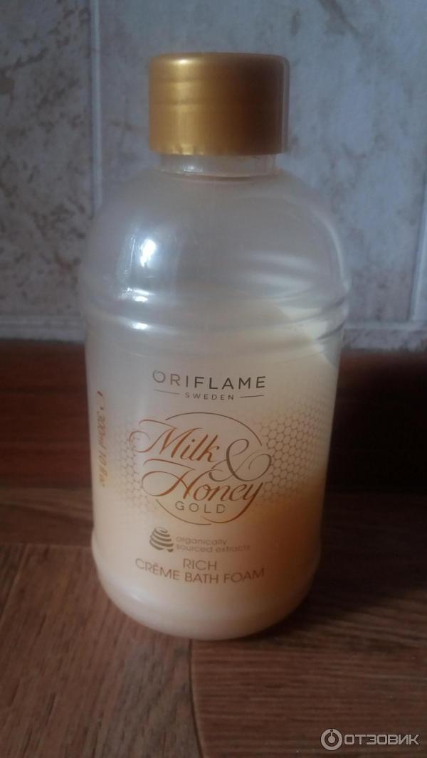 Пена для ванн Oriflame Milk & Honey фото