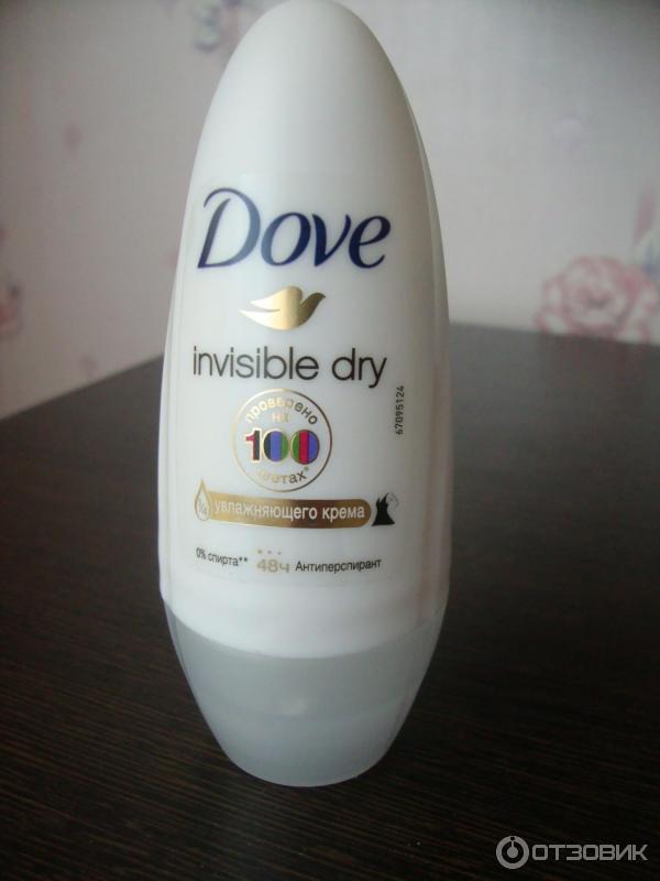 Антиперспирант шариковый Dove Invisible Dry фото