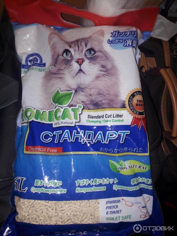 Homecat Наполнитель Зеленый Чай Купить