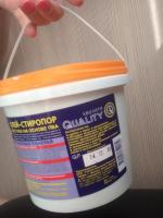 Клей-стиропор мастика на основе ПВА Quality фото