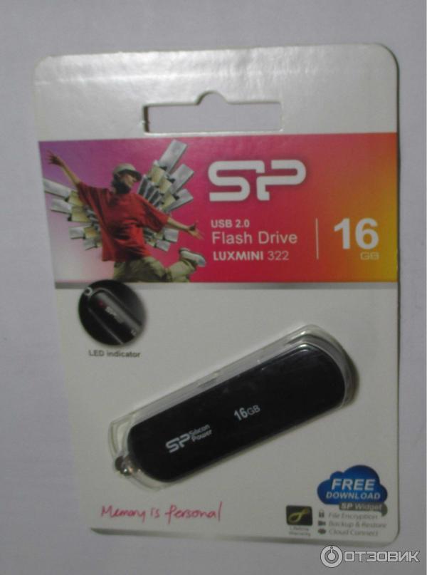 USB Flash накопитель Silicon Power LuxMini 322