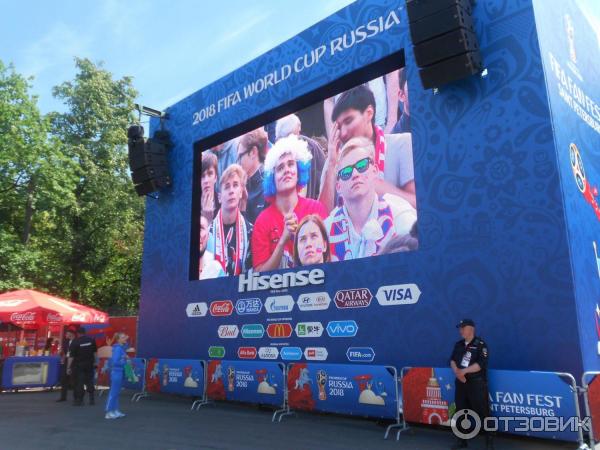 Фан-зона Чемпионата мира по футболу 2018 (Россия, Санкт-Петербург) фото