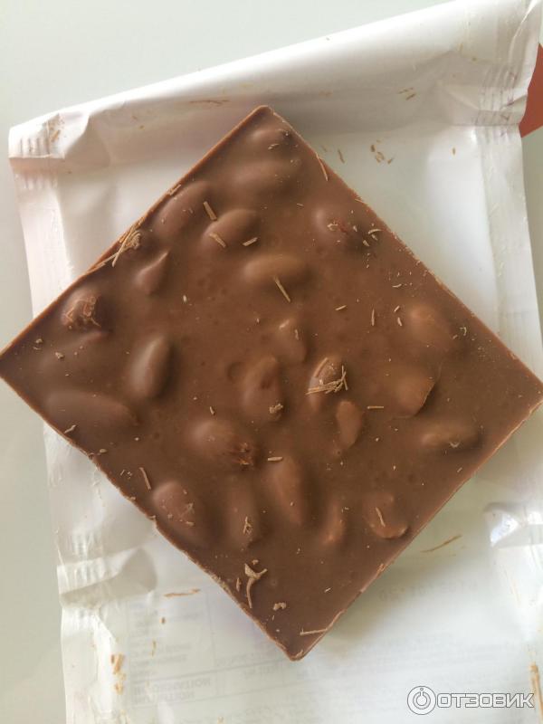 Молочный шоколад ION Break milk chocolate with whole almonds фото