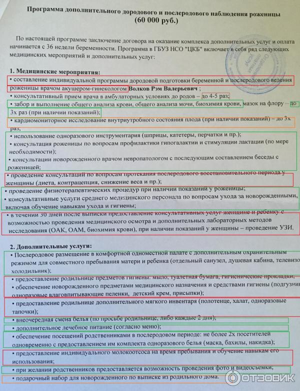 Список врачей «Родильный дом ЦКБ СО РАН»