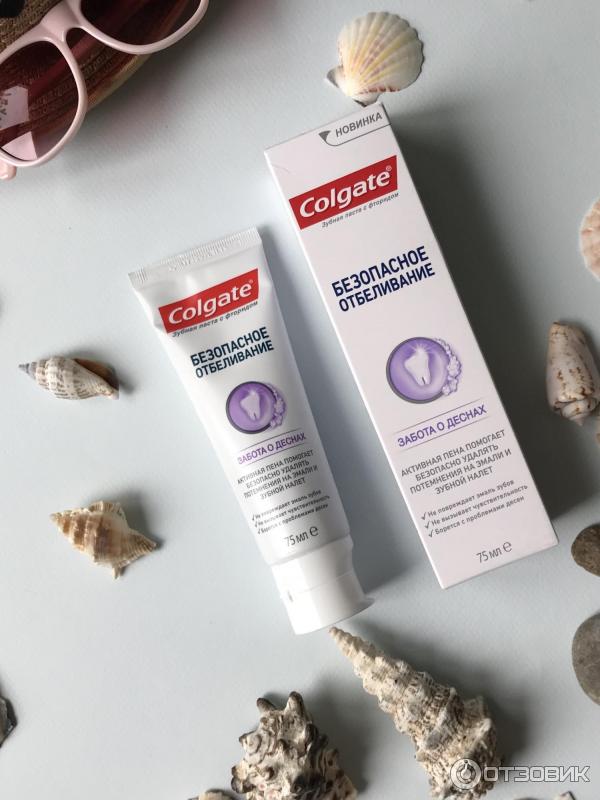 Зубная паста Colgate Безопасное отбеливание фото