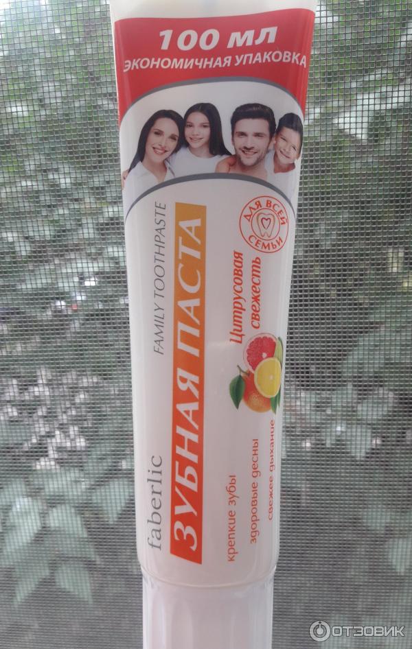 Зубная паста Faberlic Family toothpaste фото