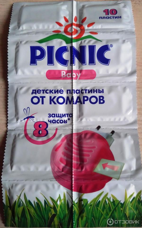 Пластины от комаров Picnic Baby фото