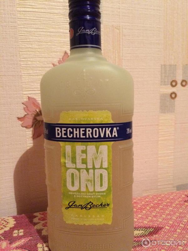 Ликер Becherovka Lemond фото