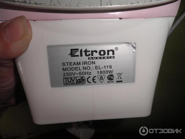 Утюг Eltron EL-119 фото